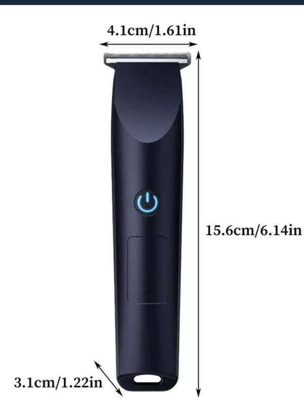 Electric Hair Clipper, USB Rechargeable, Cordless Hair Clipper with Limiting Comb, Suitable for Face, Beard and Body Parts.