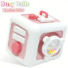 Montessori Busy Board Sensory Toy Baby Practice Skills Activity Cube Early Educational Toy Fine Motor Toy Gifts for Boys Girls
