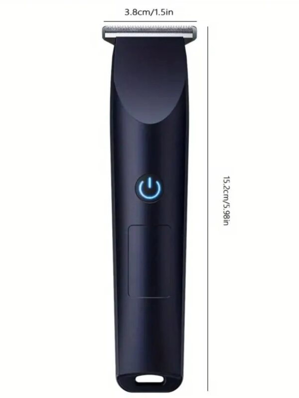 Electric Hair Clipper, USB Rechargeable, Cordless Hair Clipper with Limiting Comb, Suitable for Face, Beard and Body Parts.