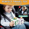 Montessori Busy Board Sensory Toy Baby Practice Skills Activity Cube Early Educational Toy Fine Motor Toy Gifts for Boys Girls