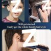 Electric Hair Clipper, USB Rechargeable, Cordless Hair Clipper with Limiting Comb, Suitable for Face, Beard and Body Parts.