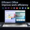 Ae3f496ba937b4c169f17b9e7ab78ab35F.jpg Ultra Slim Laptop 15.6" N95 32GB RAM 2048GB SSD Notebook Gamer 7500mAh Battery Office Study Computer PC Windows 11 Pro