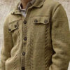 H01ddaf00b3fd4ddcb23ccf6b68061efcy.jpg Men's Knitwear Cardigan Sweater Multi-Button Long Sleeve Breathable Solid Color Men Wool Knitted Long Sleeve Sweater 2021