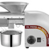 Intelligent Oil Press Automatic Household Stainless Steel Hot Cold Oil Extraction Machine Temperature Control Sesame Oil Peanut