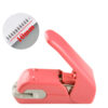 H0e41d9396cd74789b4f5bed645bad3328.jpg 1PC Stapleless Stapler Book Paper Stapling Stapler Mini Portable No Staples School Office Supplies