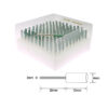 100 pieces Rubber Mounted Point OD10-4mm Grinding Head for Mould Finish Polish Die Grinder Rotary Tools