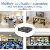 H1e768ddb2c8f443ea518d07296158d841.jpg 10th 12th GEN Intel Core I7 10710U 10510U 1255U Mini Fanless Computer Win10 Pro 2DDR4 M.2 Nvme 4K HD DP HTPC Nettop Gaming Pc