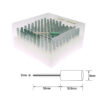 100 pieces Rubber Mounted Point OD10-4mm Grinding Head for Mould Finish Polish Die Grinder Rotary Tools