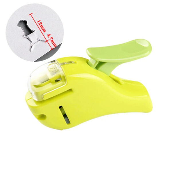 H36b2fb790dcd4e24962f94f4db3d0560k.jpg 1PC Stapleless Stapler Book Paper Stapling Stapler Mini Portable No Staples School Office Supplies
