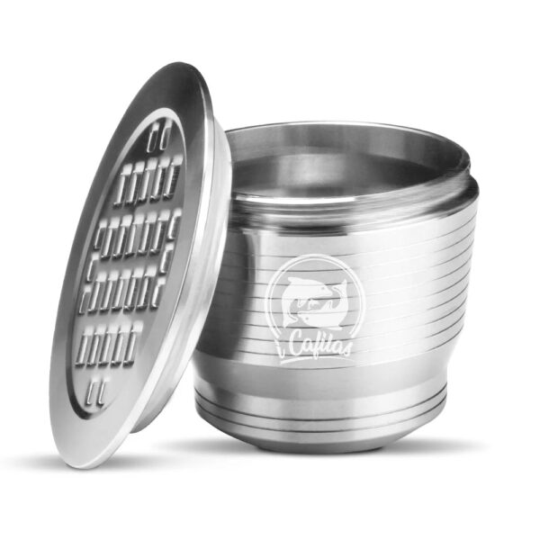 H3751ec31e093463d98ac73ffd0ec796da.jpg RECAFIMIL Reusable Stainless Steel Coffee Capsules Refillable Capsules Filters Pods for Nespresso OriginalLine Machines