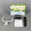 H40b69bd7fe274fb1906cf12b4efa5d2au.jpg Headband LED Magnifier 1.0X, 1.5X, 2.0X, 2.5X, 3.5X Magnifying Glass With LED Light Portable Backlit Magnifier Jewelry Loupe