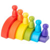 H4e7596c2afac47fe91aae68293cbe77f7.jpg DIY children's wooden rainbow toy creative wood rainbow stacked balance blocks baby toy Montessori educational toys for children