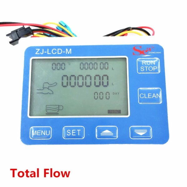 H50bfd88c20bc4541ae63353fc5fcab75p.jpg ZJ-LCD-M Display Controller for Hall Flow Sensor Total Flow and Set How Many Liquid Out Quantitative