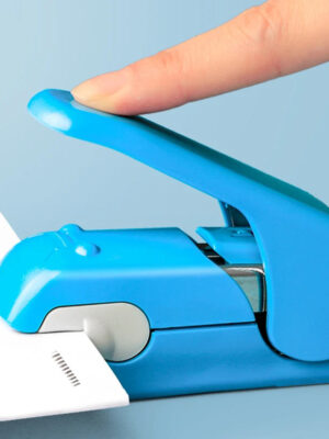 H5b68d0954564416bbead45b7c00a394f8.jpg 1PC Stapleless Stapler Book Paper Stapling Stapler Mini Portable No Staples School Office Supplies