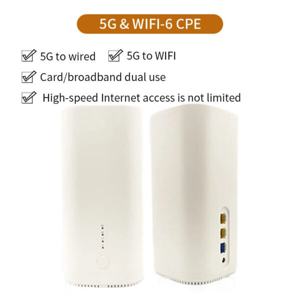 H630ec84cd7f84e86a37c9293964f92cb0.jpg 5G CPE LTE WIFI Hotspot Wireless 5G CPE WIFI 6 Router