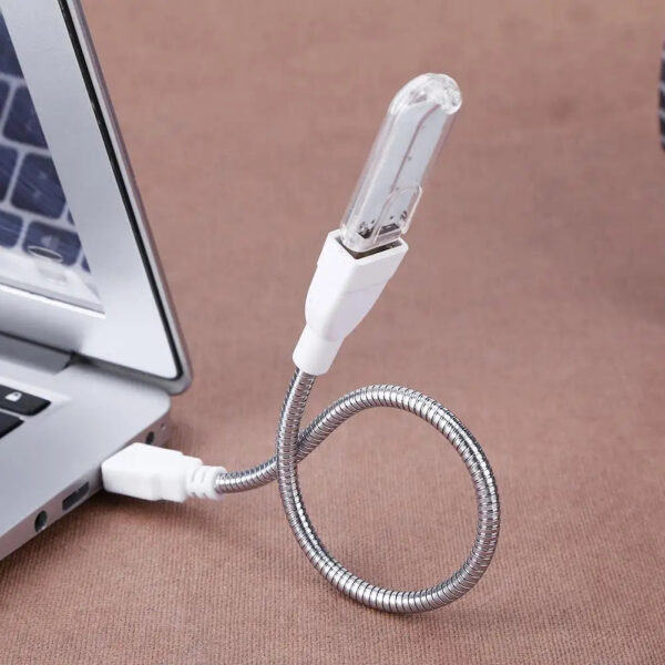 H724d9bae7f654194975bf6c380061dfeV.jpg 29cm Usb Male To Female Extension Cable Led Light Adapter Wire Metal Flexible Tube For Portable Power Supply Notebook Charger