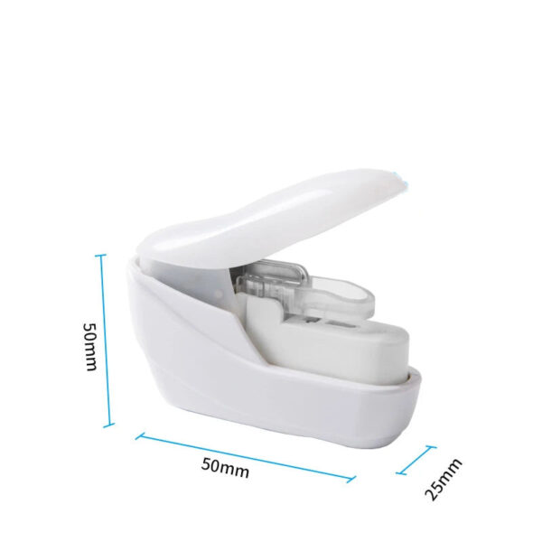 H8171cf3e7a0c4833b6b97c3fbb598049o.jpg 1PC Stapleless Stapler Book Paper Stapling Stapler Mini Portable No Staples School Office Supplies
