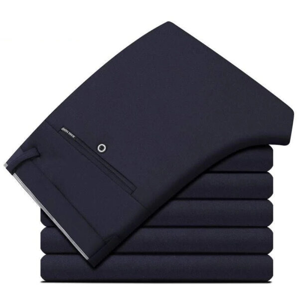 H8848c57ad9134463969106b6caedb5e7Q.jpg Spring Autumn Mens Business Suit Pants Male Summer Thin Formal Solid Long Dress Straight Baggy Office Trousers Drop Shipping