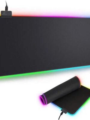 H8adc3d85e95943b7b0405bbf9b97e2b2F.jpg ELEGATE Gamer Mouse Pad with LED RGB Lighting 90x40 CM B731
