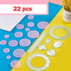 H8b7ffb573b5841988b8a1989171aa27e3.jpg 22pcs Spirograph Drawing Toys Set Interlocking Gears Wheels Painting Drawing Accessories Creative Educational Toy Spirographs