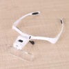 H8d74990daa60482e9b380953fad2c23dA.jpg Headband LED Magnifier 1.0X, 1.5X, 2.0X, 2.5X, 3.5X Magnifying Glass With LED Light Portable Backlit Magnifier Jewelry Loupe
