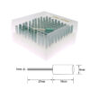 100 pieces Rubber Mounted Point OD10-4mm Grinding Head for Mould Finish Polish Die Grinder Rotary Tools