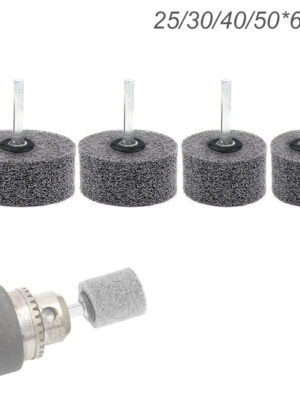 H9f77eea48ea249e385693d60533a088bT.jpg 1pcs Cylindrical Fiber Grinding Head Nylon Grinding Wheel Polishing Wheel 6MM Shank for Rotary Drill Polishing Abrasive Tool