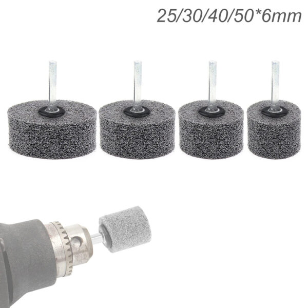 H9f77eea48ea249e385693d60533a088bT.jpg 1pcs Cylindrical Fiber Grinding Head Nylon Grinding Wheel Polishing Wheel 6MM Shank for Rotary Drill Polishing Abrasive Tool