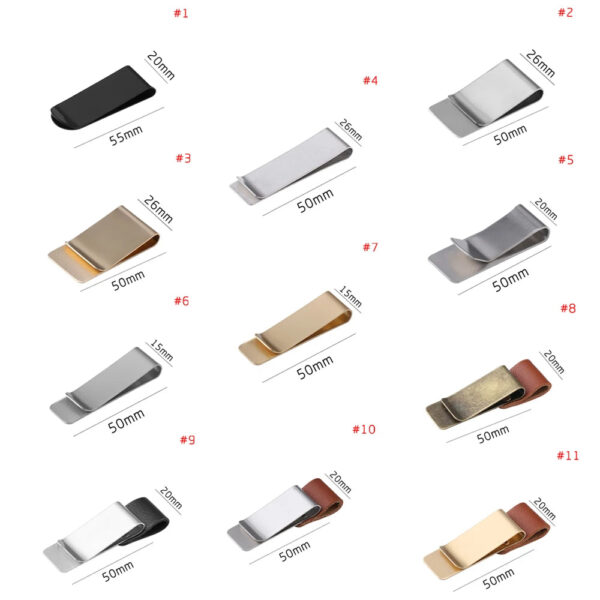 HTB1HPArLNTpK1RjSZFMq6zG_VXaG.jpg School Office Supply Stainless Steel Handmade Leather Brass Clips Stainless Steel Pen Holder Clip Journal Notebook Paper Folder