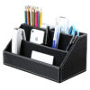 HTB1SCzmaf1G3KVjSZFkq6yK4XXaa.jpg MIRUI PU Leather Desk Stand Skin Care Cosmetic Organizer Pen Holder Desktop Accessories Storage Grids Container Gifts Box Case
