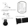 HTB1gYSLg22H8KJjy0Fcq6yDlFXaa.jpg Glycol Refractometer Antifreeze Car 1-1.4 Battery Acid Engine Coolant Tester Tool Fluid Refractometer Tester ATC with Box