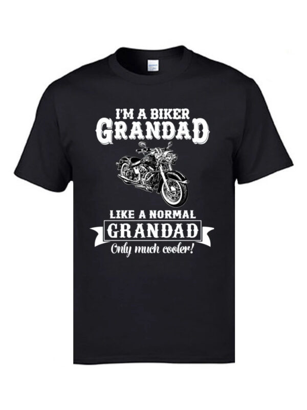 HTB1s4ROaTHuK1RkSndVq6xVwpXa9.jpg Grandad Biker Black T Shirt Motorcycle Vintage Designers Men's Cotton Tshirts 3D Motorbiker Autocycle Tee Shirt Father's Day