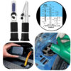 HTB1tx5Yg4rI8KJjy0Fpq6z5hVXaE.jpg Glycol Refractometer Antifreeze Car 1-1.4 Battery Acid Engine Coolant Tester Tool Fluid Refractometer Tester ATC with Box