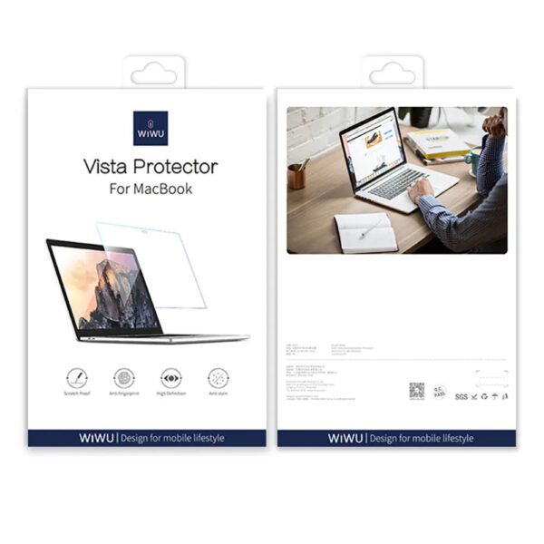 WIWU Screen Protector for MacBook Air 13.6 15.3 M4 M3 M2 Air 13 M1 A2337 HD Clear Film Screen Protection for MacBook Pro 14 16.2