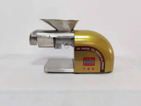 Intelligent Oil Press Automatic Household Stainless Steel Hot Cold Oil Extraction Machine Temperature Control Sesame Oil Peanut
