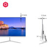 Hc5ef244c9d90408d8a483b4c2d813ed7b.jpg OEM 23.8" Desktop Computer I7 I5 All in One PC Computer Desk Monitor Business Laptop for Office