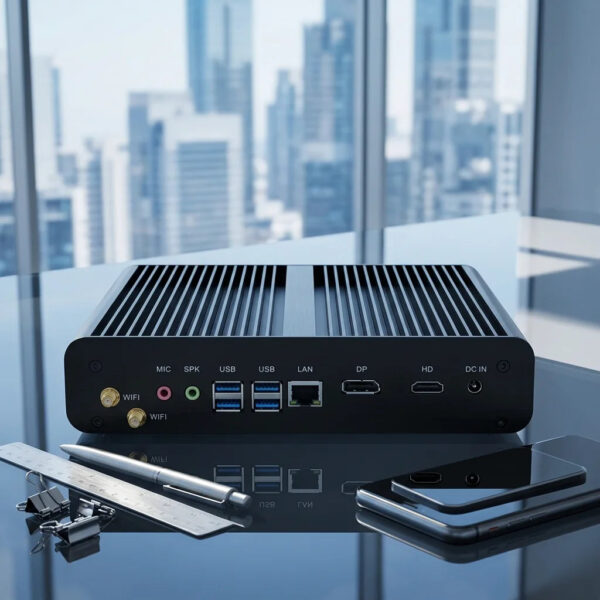 Hc6d86ba85c934bd0931ab172568598d4Z.jpg 10th 12th GEN Intel Core I7 10710U 10510U 1255U Mini Fanless Computer Win10 Pro 2DDR4 M.2 Nvme 4K HD DP HTPC Nettop Gaming Pc