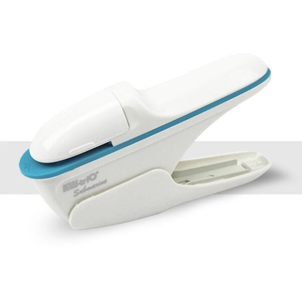 Hc75f4e7af4e6457aae3bff26c3146040P.jpg 1PC Stapleless Stapler Book Paper Stapling Stapler Mini Portable No Staples School Office Supplies