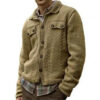 Hcbc25c28a3f645cf9b2914962cb5adbdx.jpg Men's Knitwear Cardigan Sweater Multi-Button Long Sleeve Breathable Solid Color Men Wool Knitted Long Sleeve Sweater 2021