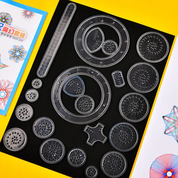 Hcd29c7d2f9b0495d9c82cb9be4c1aae1c.jpg 22pcs Spirograph Drawing Toys Set Interlocking Gears Wheels Painting Drawing Accessories Creative Educational Toy Spirographs