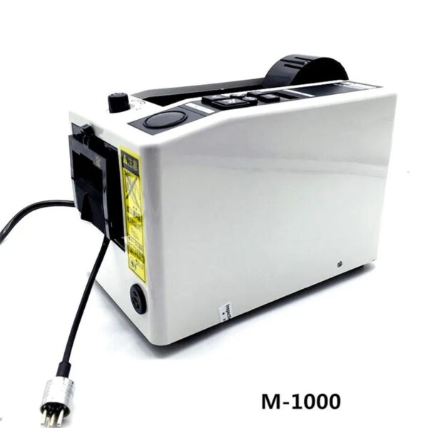 Hcd80a0e49e5e418c853c532931b64bbfg.jpg Automatic Packing Tape Dispenser M-1000 Tape Adhesive Cutting Cutter Machine 220V/110V Office Equipment