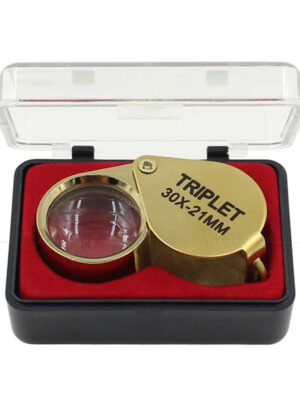 Hd85ea58ea8864e77a9ff2d7ce3f5f94bD.jpg 30X Folding Pocket Jeweler Magnifier Golden Color Foldable Magnifying Glass Portable Jewelry Loupe Monocle Mini Microscope Lupa