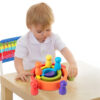 Hde7f015dc3ac40c8bb045b8ed64608e7B.jpg DIY children's wooden rainbow toy creative wood rainbow stacked balance blocks baby toy Montessori educational toys for children
