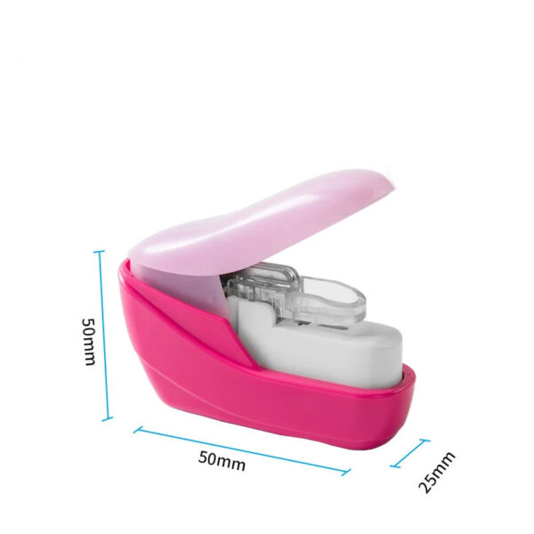 He6d8ae8c49b94f3682406889b8f7058bj.jpg 1PC Stapleless Stapler Book Paper Stapling Stapler Mini Portable No Staples School Office Supplies