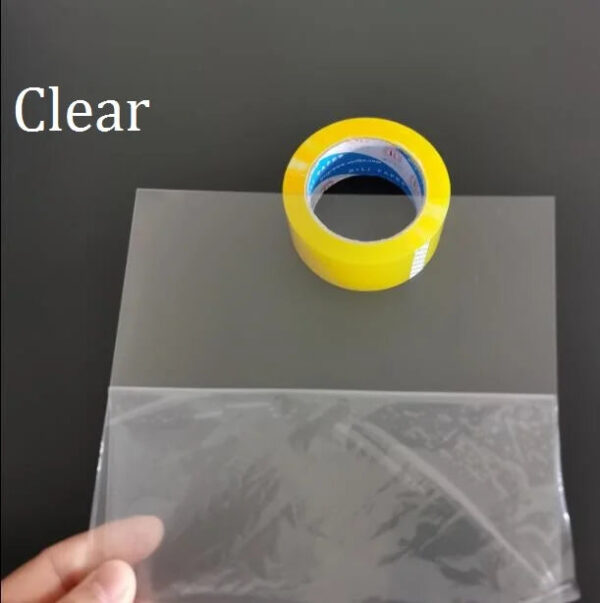 Size A4 Transparency PVC Binding Cover Clear Plastic Acetate Sheets - Thickness 200micron 8mil