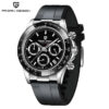 40mm New V2 PAGANI DESIGN Men's Quartz Watches Sapphire Retro Chronograph Stainless Steel Waterproof Watch Men Relogio Masculino