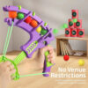 S003e7814968d4158b0e91acf60d68ba5Z.jpg Slingshot Target Sticky Ball Bow Target Montessori Educational Toy Arrow Set Throw Sport Outdoor Fidget Game