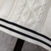 S0048193b080547cdbb5ad975b1076f501.jpg ShiSho original men's striped versatile home casual basic comfortable autumn & winter warm V-neck knitted sweater vest