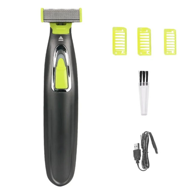 S004be5e45f594cde8909e8508aeb04496.jpg Washable Rechargeable MLG Electric Shaver Beard Razor Body Trimmer Men Shaving Machine Hair Face Care Cleaning Clippers for Men