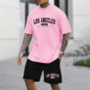 S006727c84a09477288f28142f5cf4b7ez.jpg 20024 Outdoor Sports Style Men's Suit Basketball Suit Summer Seaside Holiday Leisure Wear Men's Home Loose Comfortable Pyjamas
